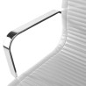 silla confidente blanco croma estructura cromada ecopiel piel sintetica 8
