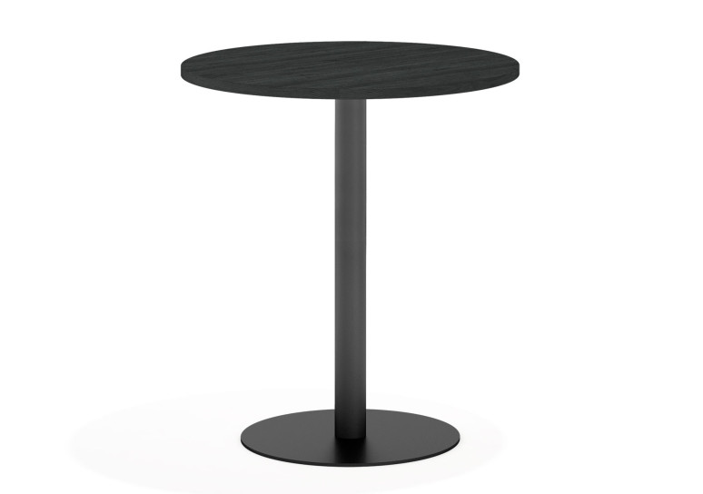 Mesa alta planet estructura negro - DIAMETRO 60 cm, Azabache