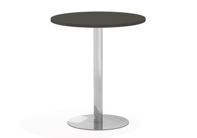 Combinacion Mesa alta planet estructura cromo - DIAMETRO 60 cm, Blanco nordic