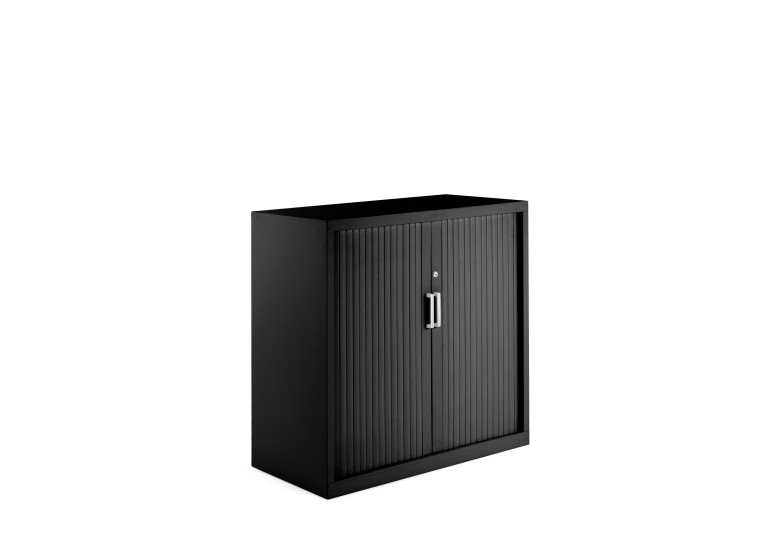 Armario de persiana K2, medida 105x102 - NEGRO