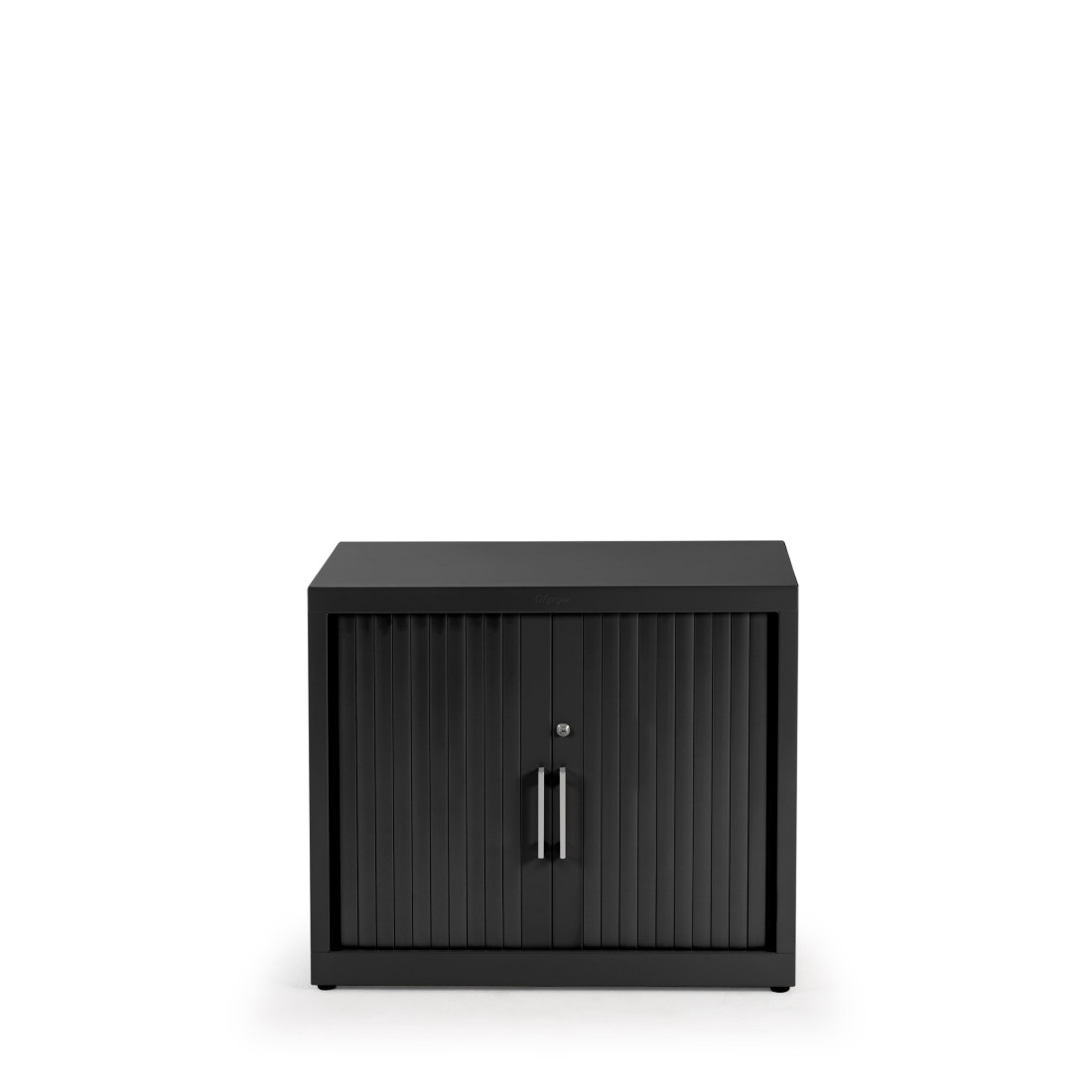 armario de persiana negro armario k2 3