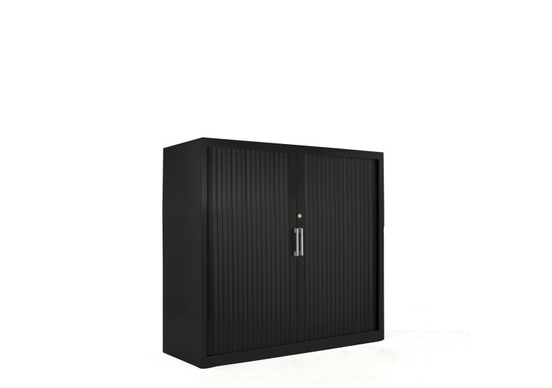 Armario de persiana K2, medida 105x120 - NEGRO