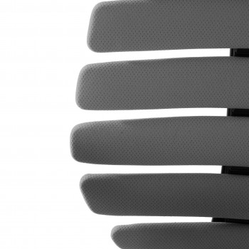 Spine - Silla de oficina Spine con reposacabezas gris - Imagen 2