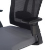 silla giratoria gris baron malla 8