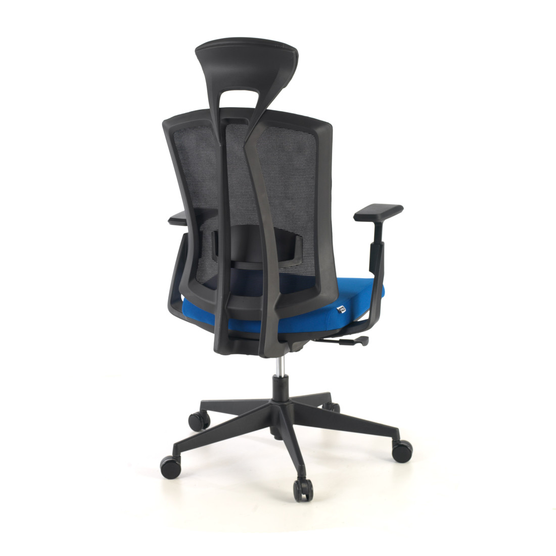 silla giratoria azul baron malla 8
