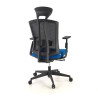 silla giratoria azul baron malla 8