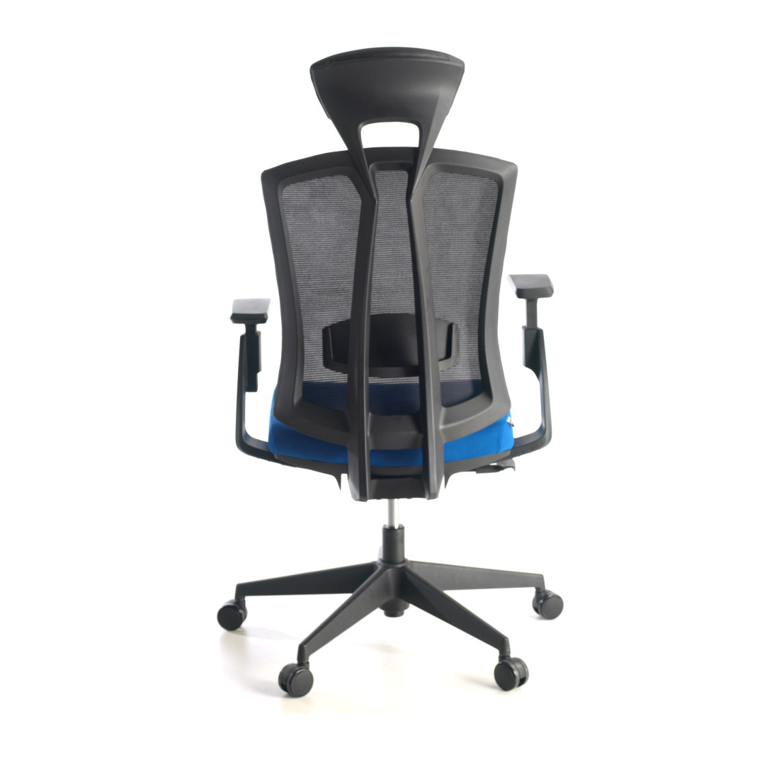 silla giratoria azul baron malla 5
