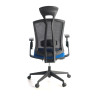 silla giratoria azul baron malla 5