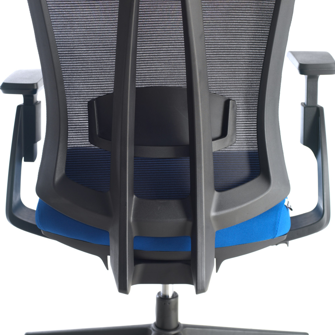 silla giratoria azul baron malla 9