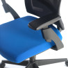 silla giratoria azul baron malla 6
