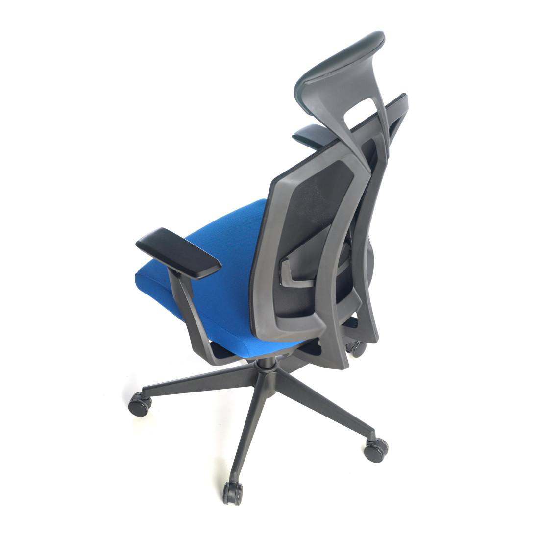silla giratoria azul baron malla 7