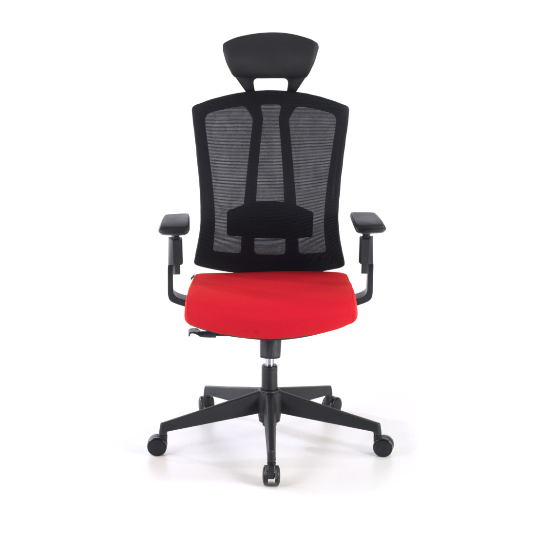 silla giratoria rojo baron malla 4