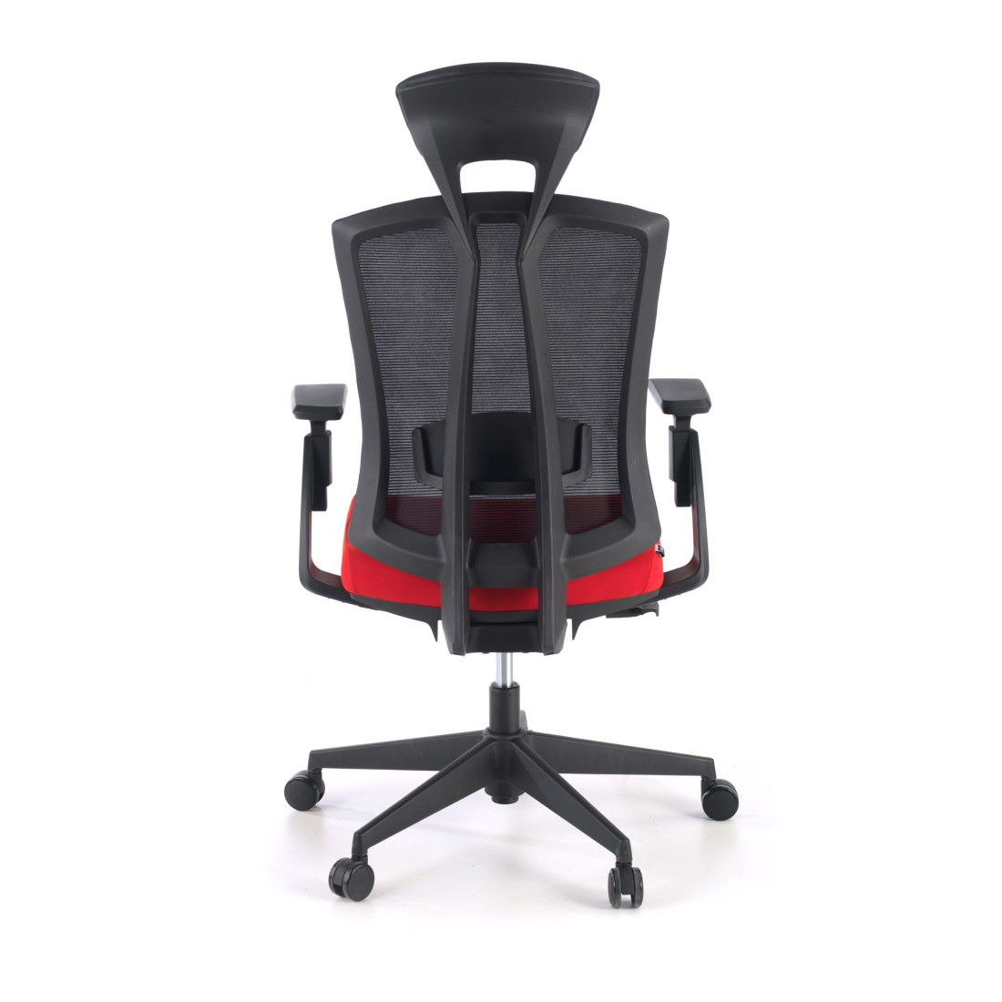 silla giratoria rojo baron malla 9