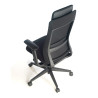 silla giratoria negro reflect estructura negra tela 7