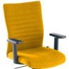silla giratoria amarillo parma tela 4