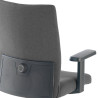 silla giratoria gris parma tela 6