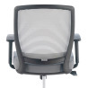 silla giratoria gris nicole silla estructura negra malla 5