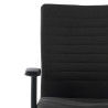 silla giratoria negro parma tela 5