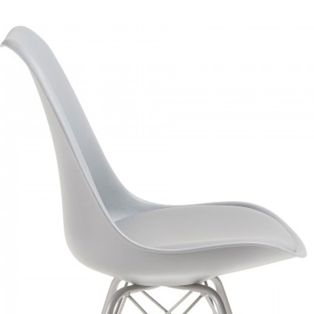 silla nordica gris nordic silla pata metalica plastico 6