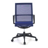silla giratoria azul ice estructura blanca malla 3