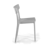 silla confidente gris folk plastico 7