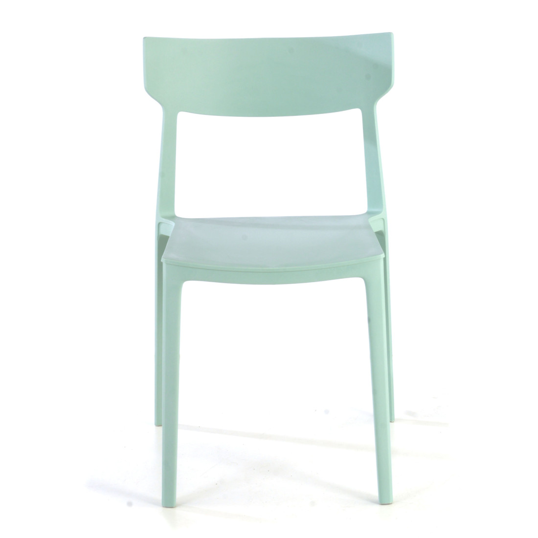silla confidente verde folk plastico 3