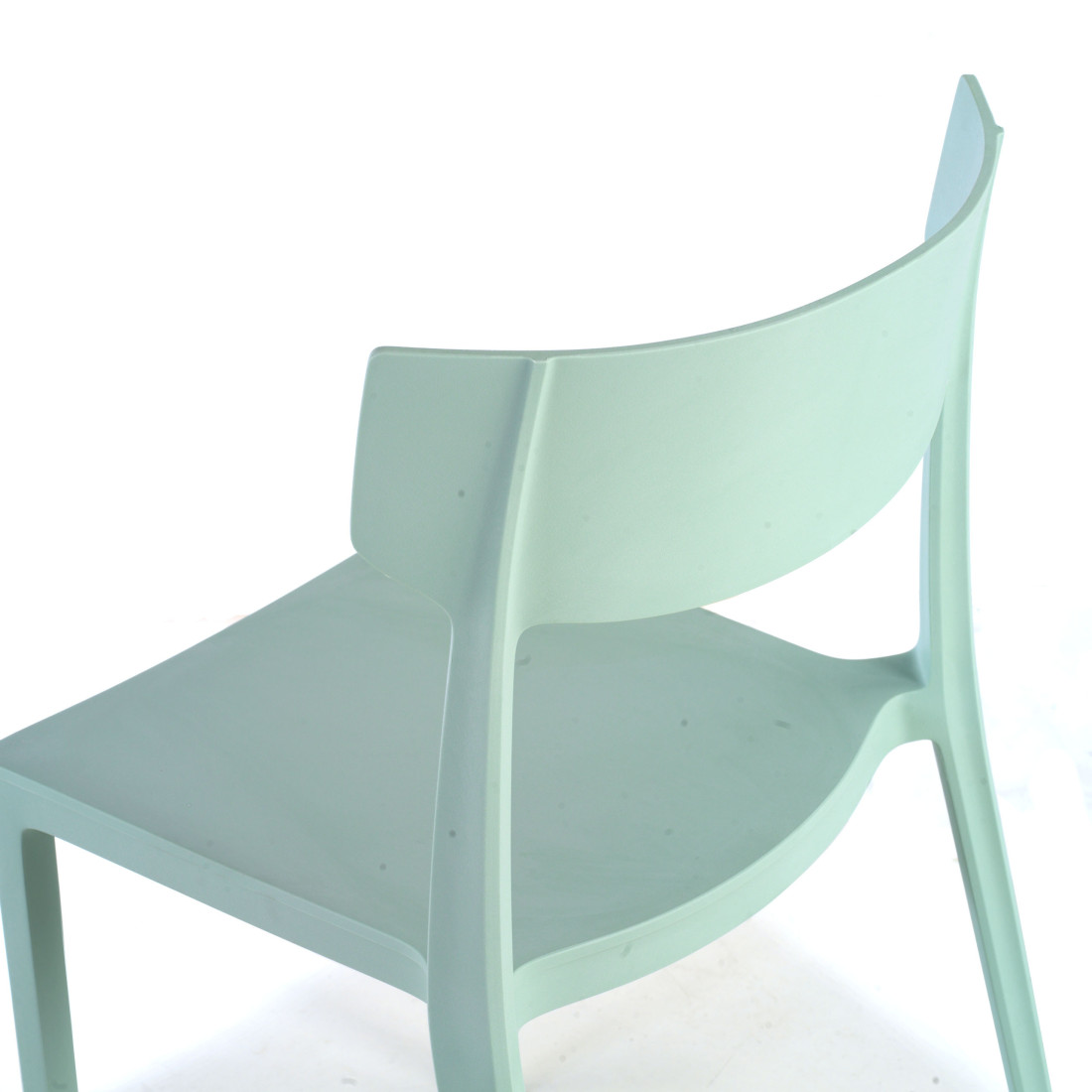 silla confidente verde folk plastico 5