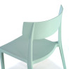 silla confidente verde folk plastico 5