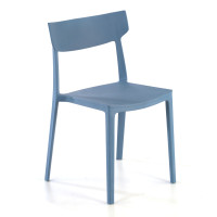 Silla de colectividad 4 patas Folk - azul