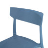 silla confidente azul folk plastico 4