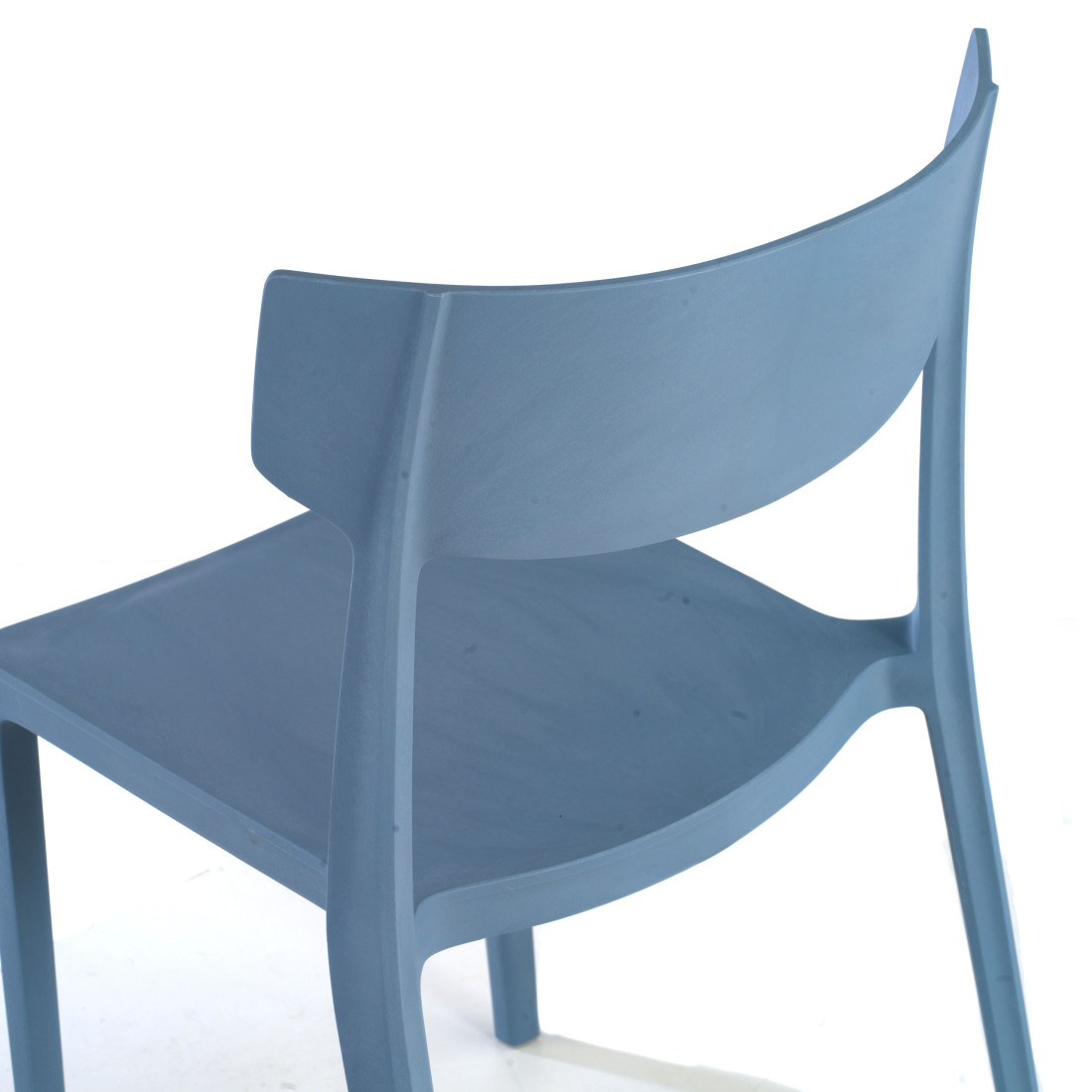silla confidente azul folk plastico 5