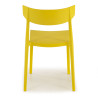 silla confidente amarillo folk plastico 8