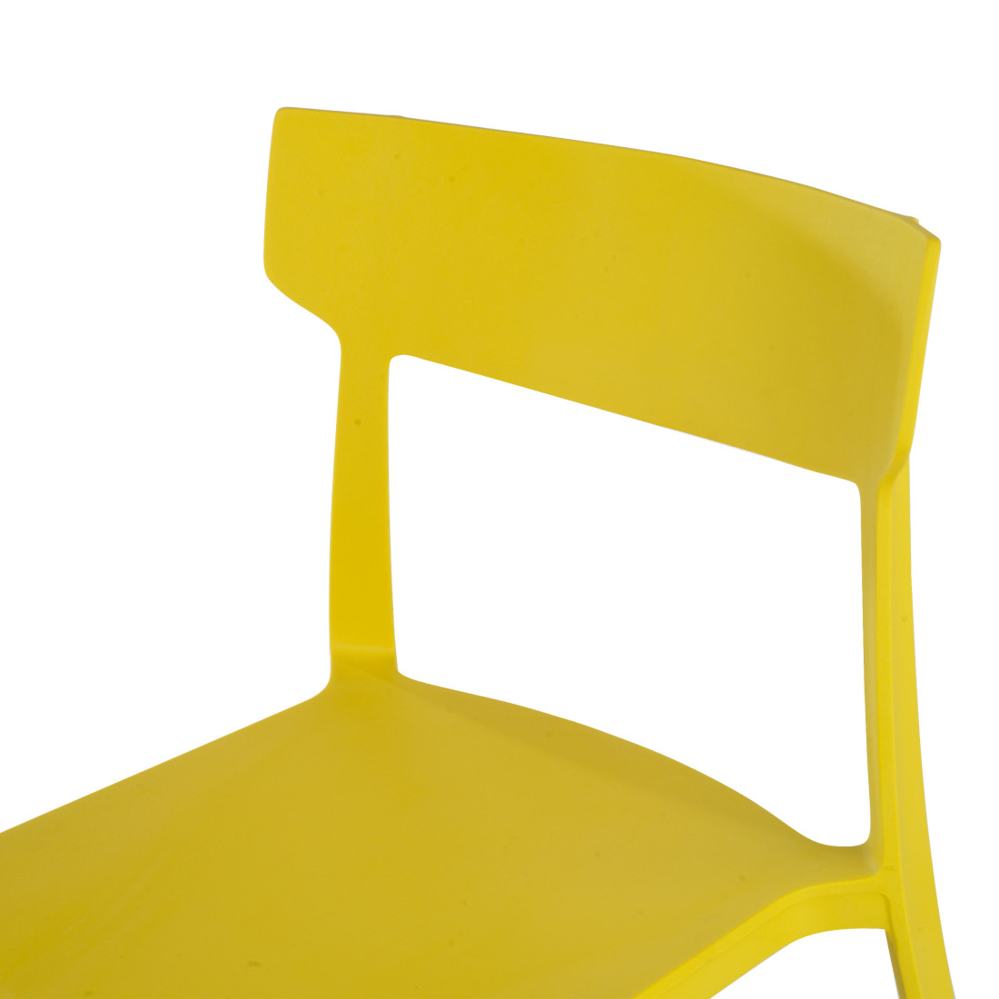 silla confidente amarillo folk plastico 4