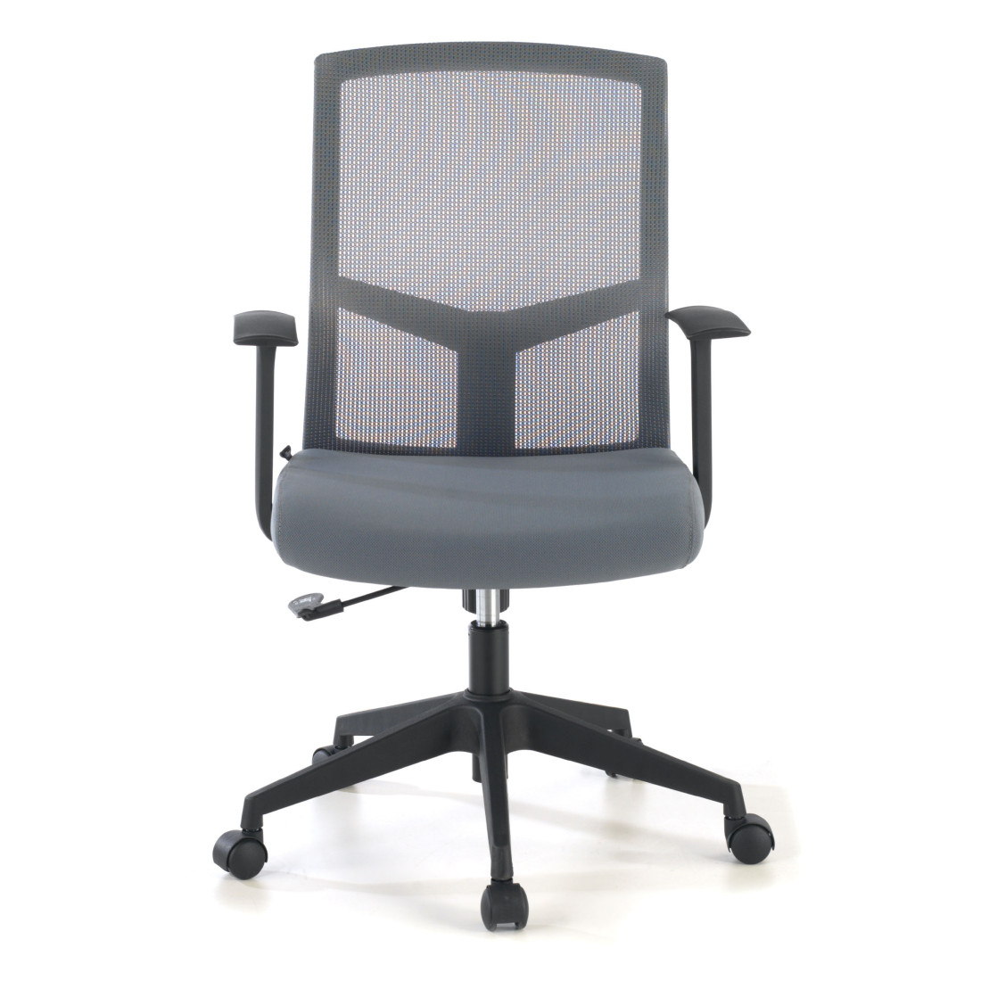 silla giratoria gris star malla 3
