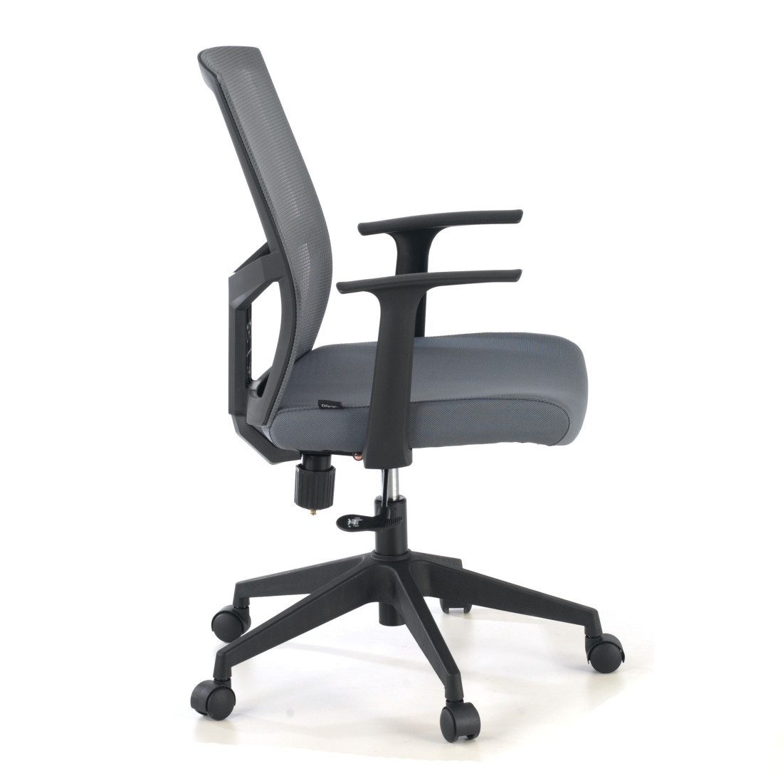 silla giratoria gris star malla 4
