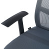 silla giratoria gris star malla 8