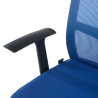 silla giratoria azul star malla 8