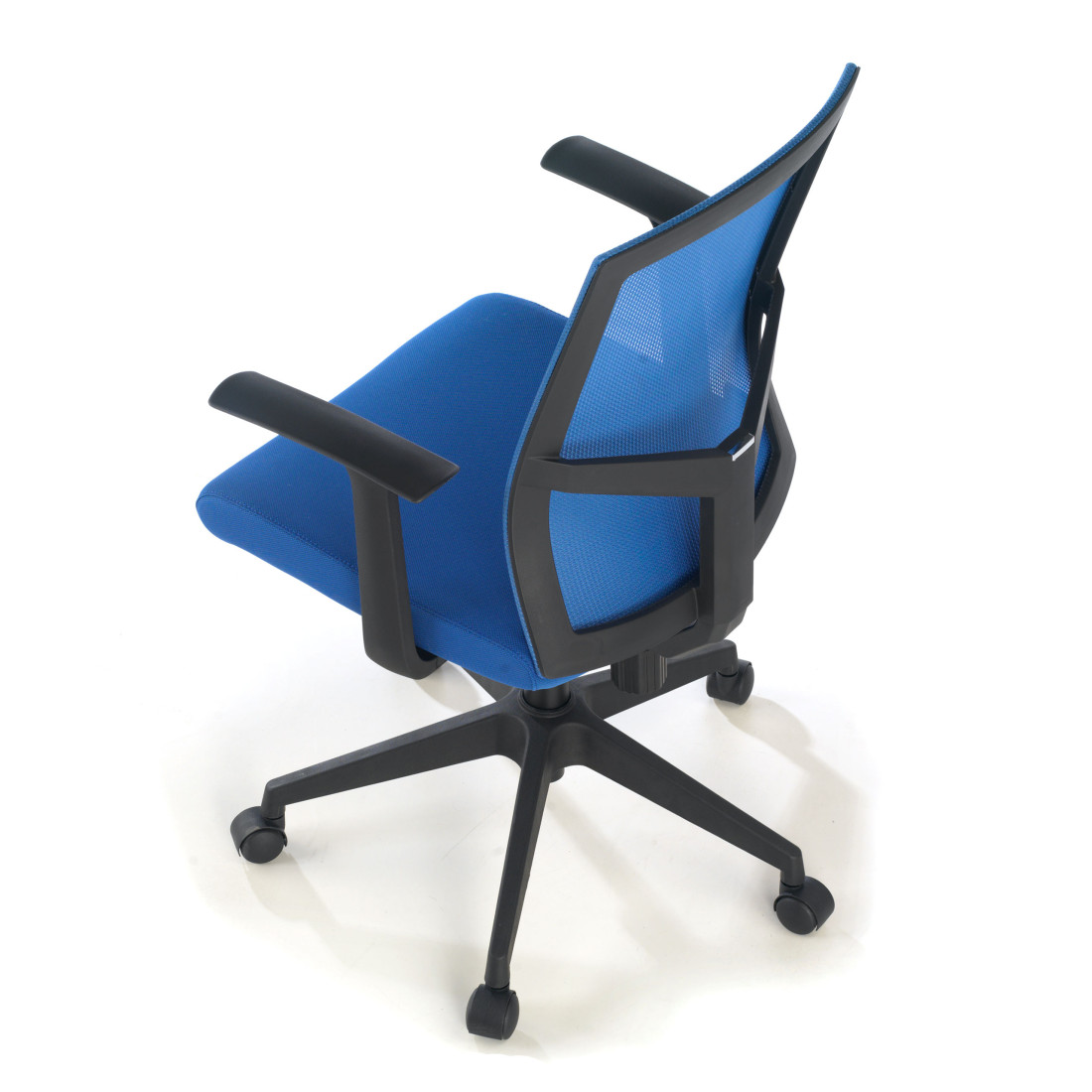 silla giratoria azul star malla 9