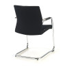 silla confidente negro tivoli tejido tela 5