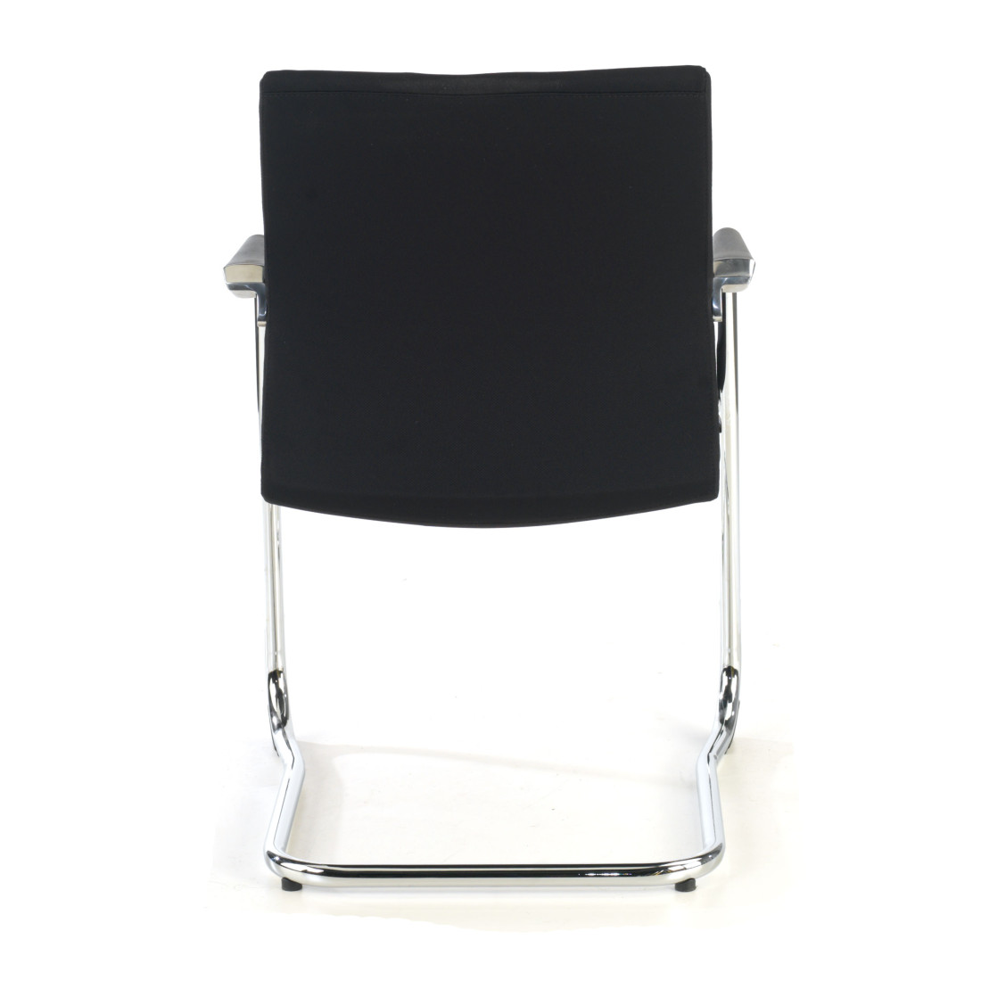 silla confidente negro tivoli tejido tela 6