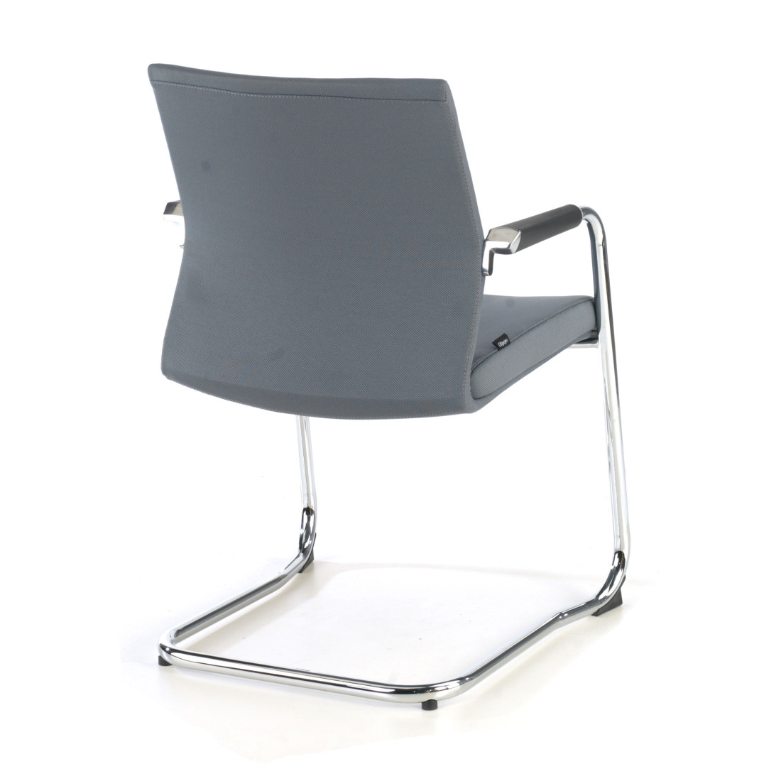 silla confidente gris tivoli tejido tela 5