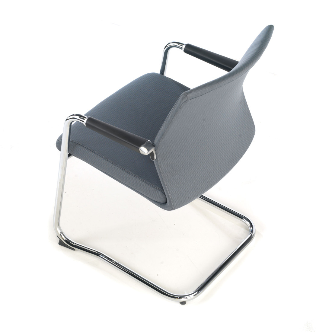 silla confidente gris tivoli tejido tela 9