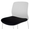 taburete de oficina negro nexus taburete de oficina tela 4