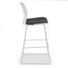 taburete de oficina gris nexus taburete de oficina tela 7