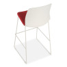 taburete de oficina rojo nexus taburete de oficina tela 6