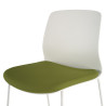taburete de oficina verde nexus taburete de oficina tela 4