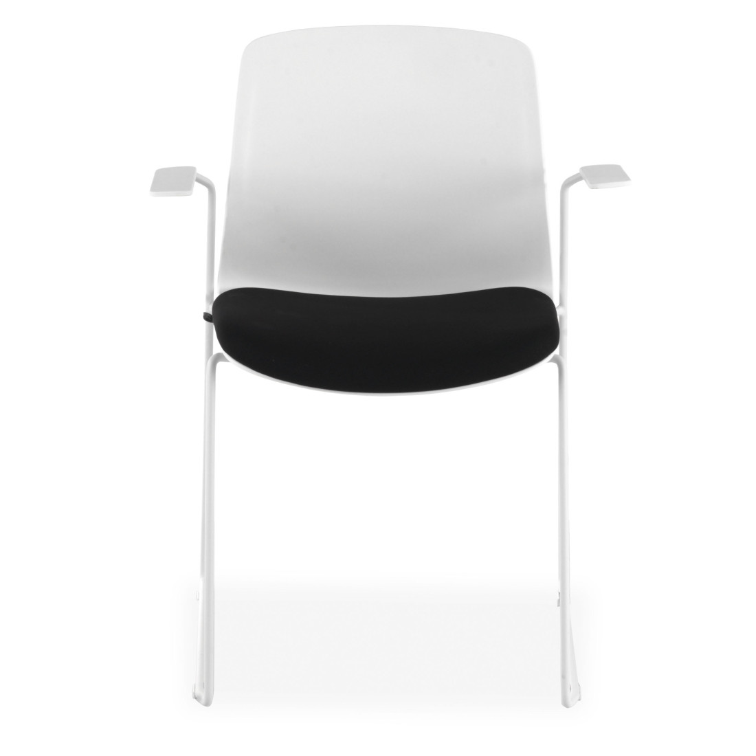 silla confidente negro nexus silla con brazos tela 3