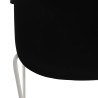 silla confidente negro nexus silla con brazos tela 5