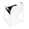 silla confidente negro nexus silla con brazos tela 6