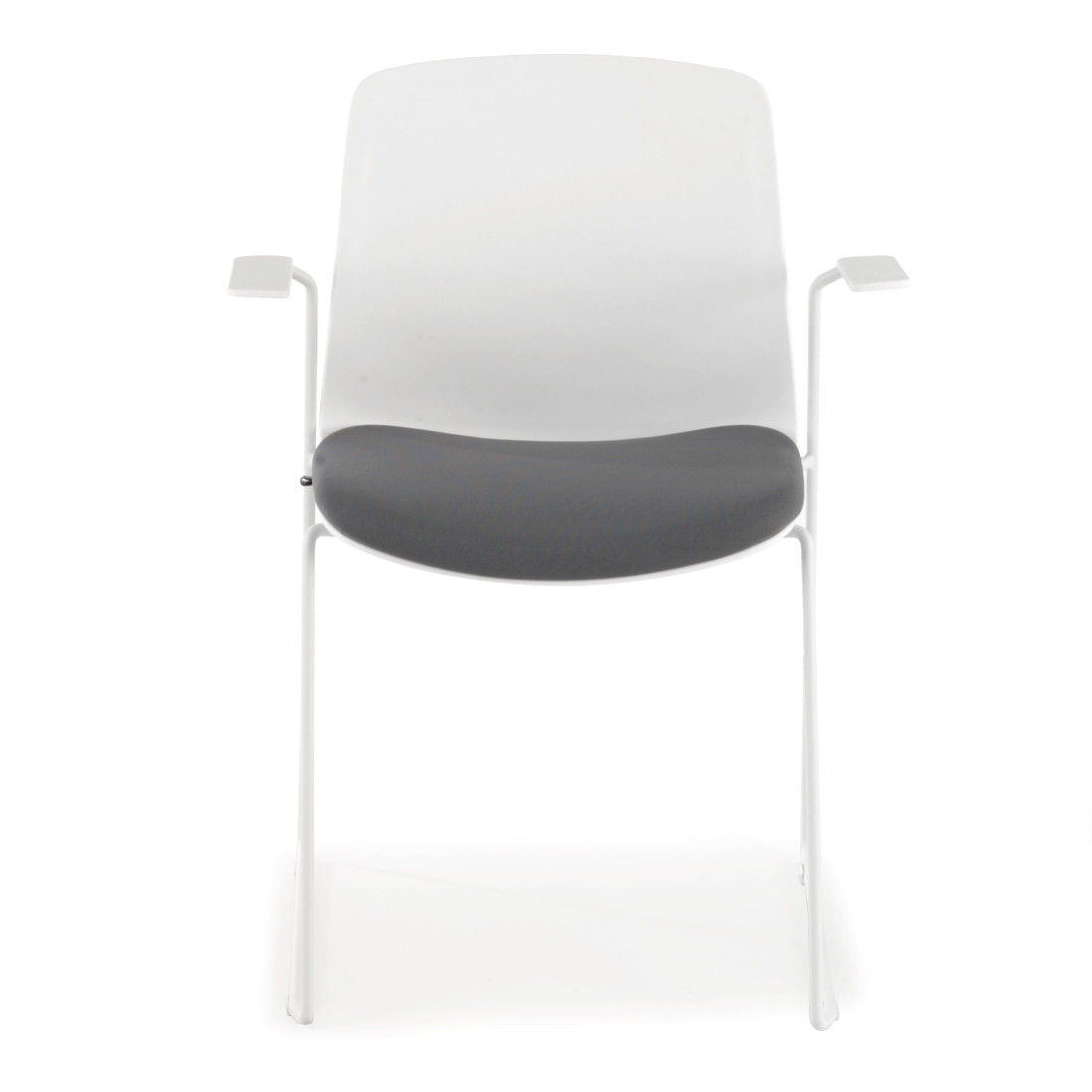 silla confidente gris nexus silla con brazos tela 3